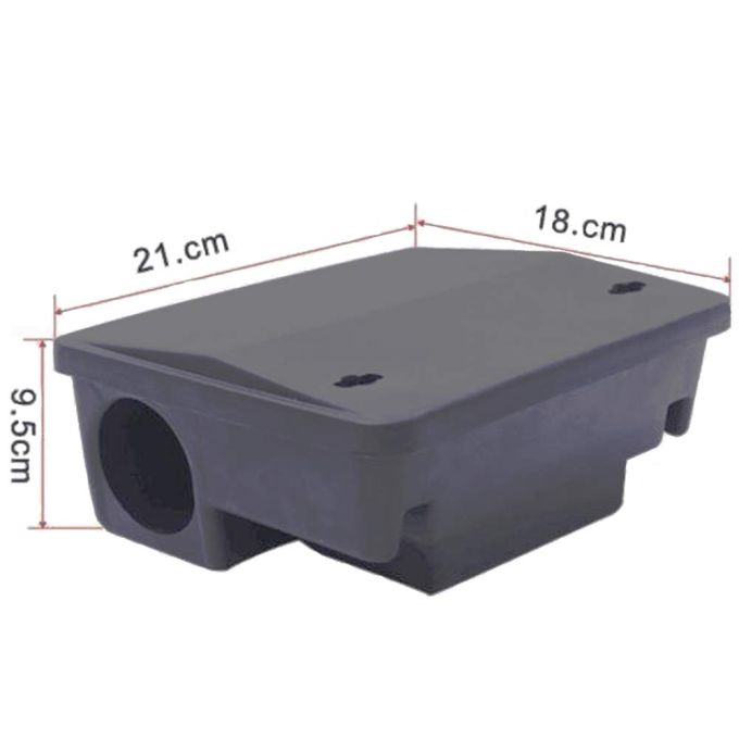 Lokaasbakken voor ratten/muizen midi 21 x 18 x 9.5 cm