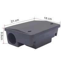 Lokaasbakken voor ratten/muizen midi 21 x 18 x 9.5 cm