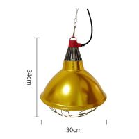 Gloeilamparmatuur aluminium met spaarschakelaar